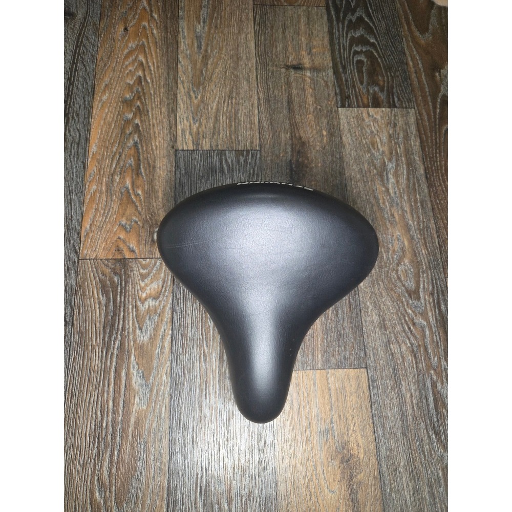 Schwinn Wide Cruiser Bike Saddle Padded Bicycle Seat with Dual Spring Suspension - Picture 2 of 3